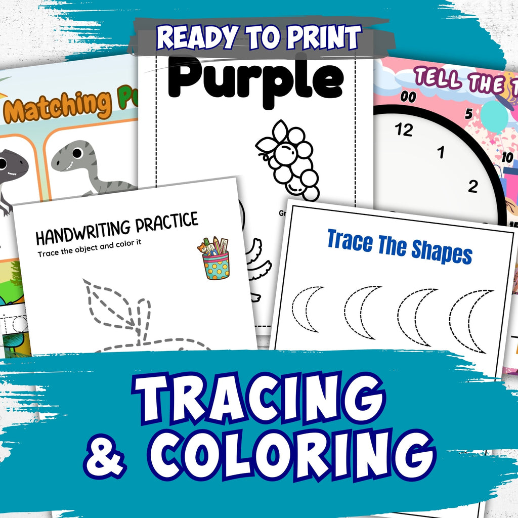 5,000+ Pre-k and Kindergarten Worksheets Ultimate - Sale Ends Tonight!